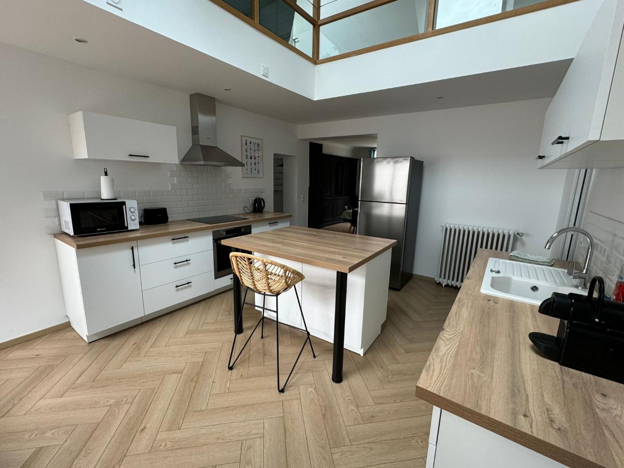 Appartement En Centre-Ville - Local Velos Disponible Mayenne Ngoại thất bức ảnh
